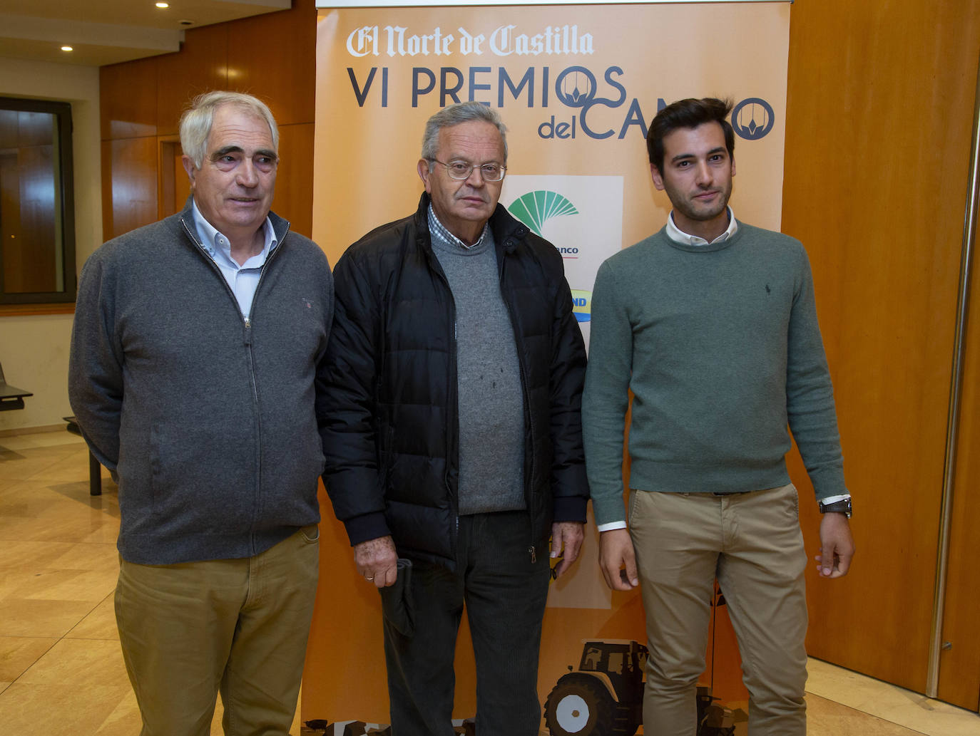 Javier Poncela, Manuel Sánchez e Ignacio Poncela.