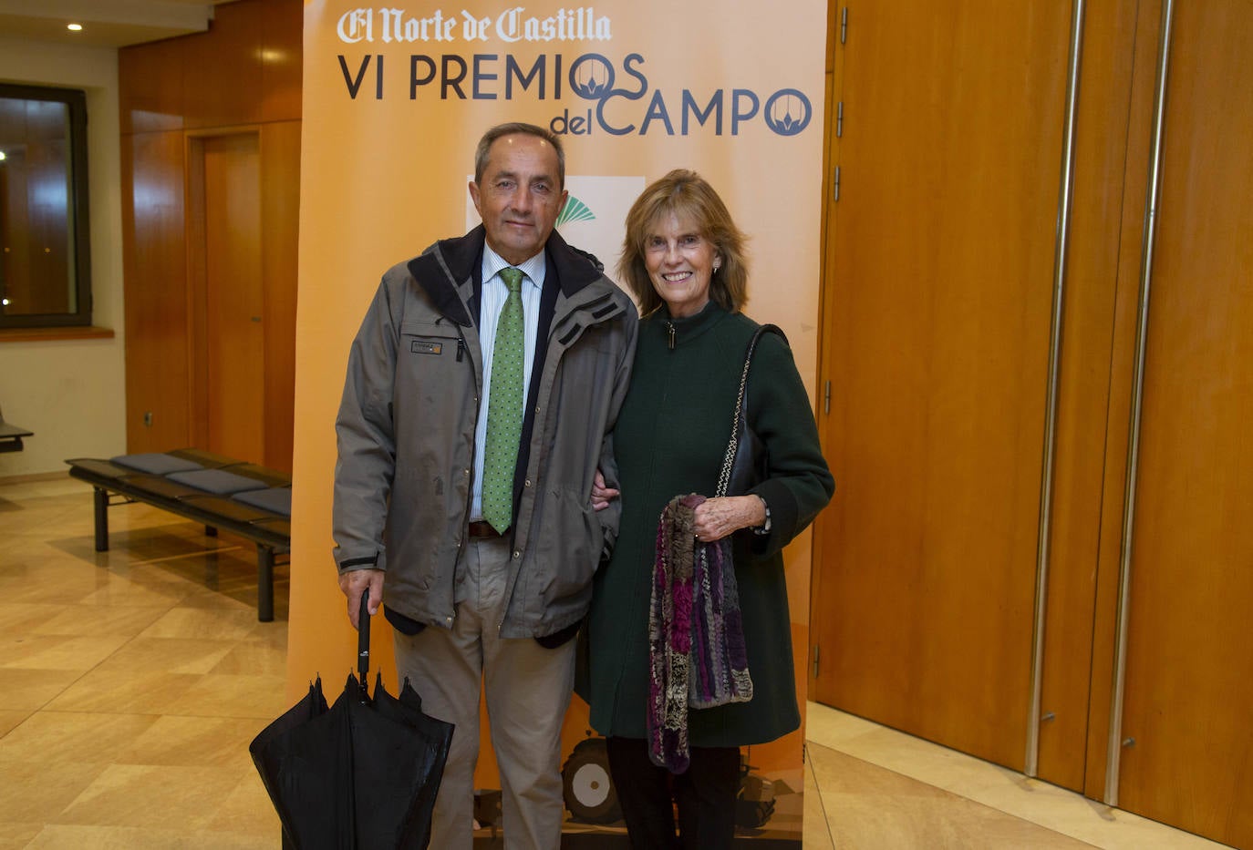 Germán Delibes y Pepi Caballero.