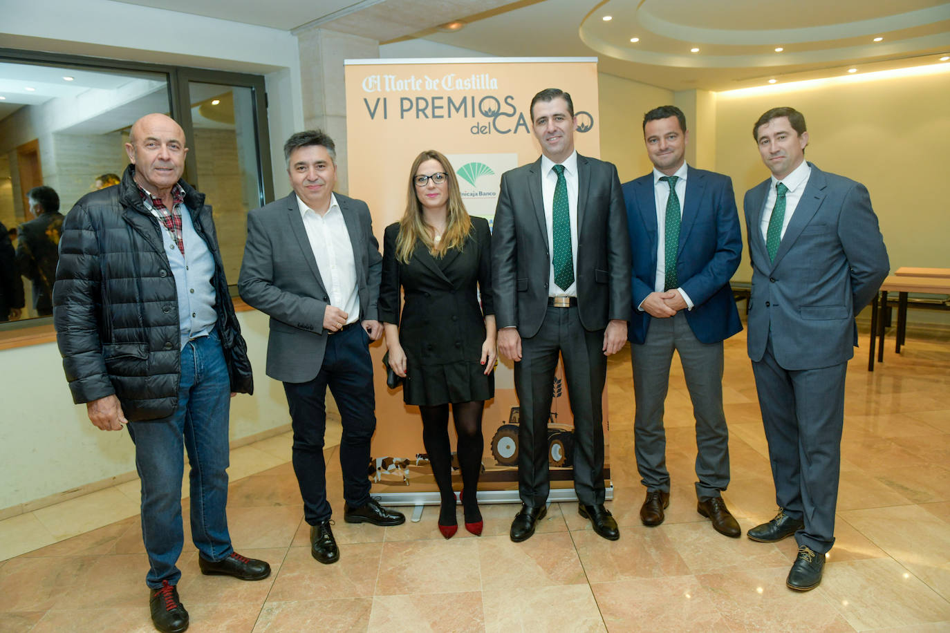 Laura Arranz, Elías Aguado, Sheila Diéguez, Gonzalo Martín, José Sánchez y Jesús Salamanca.