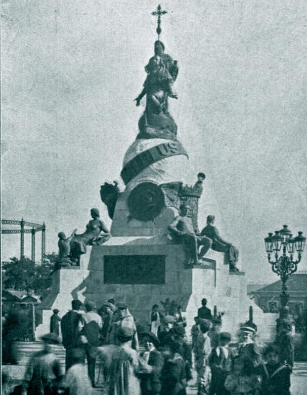 El 15 de septiembrede 1905 se inauguró el conjunto escultórico.