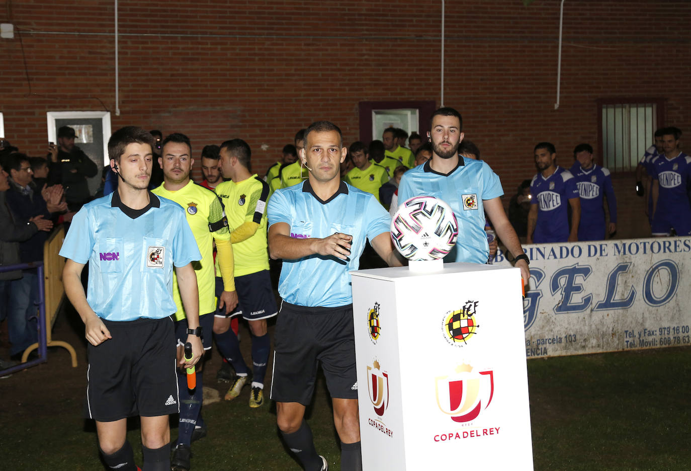 Becerril vive un sueño en la copa del rey de fútbol.