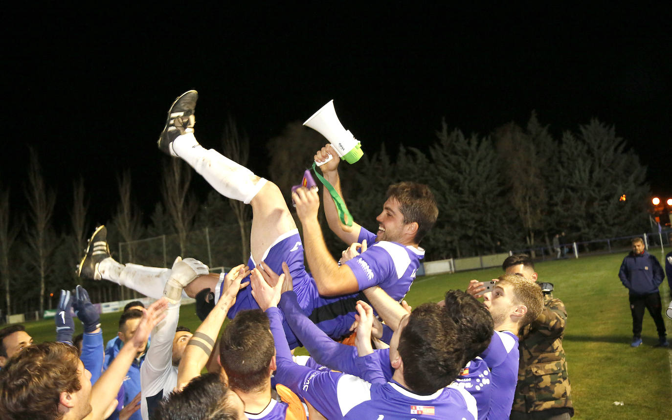 Becerril vive un sueño en la copa del rey de fútbol.