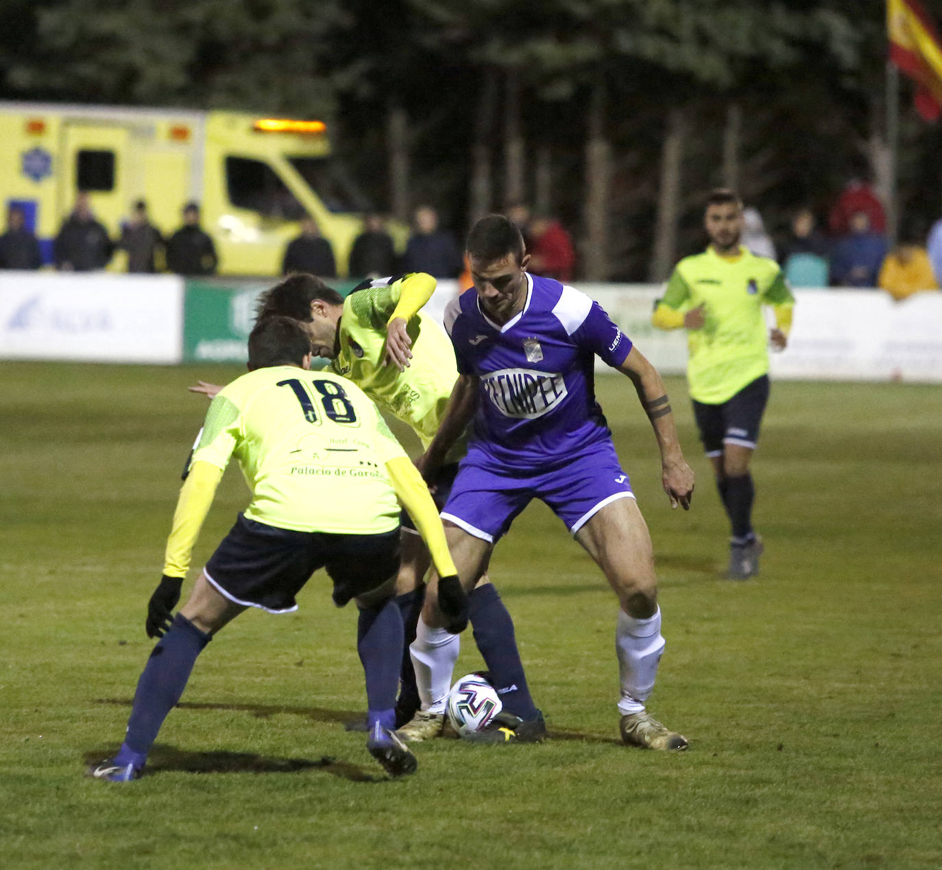 Becerril vive un sueño en la copa del rey de fútbol.