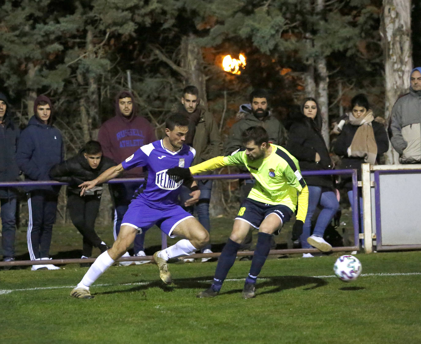 Becerril vive un sueño en la copa del rey de fútbol.