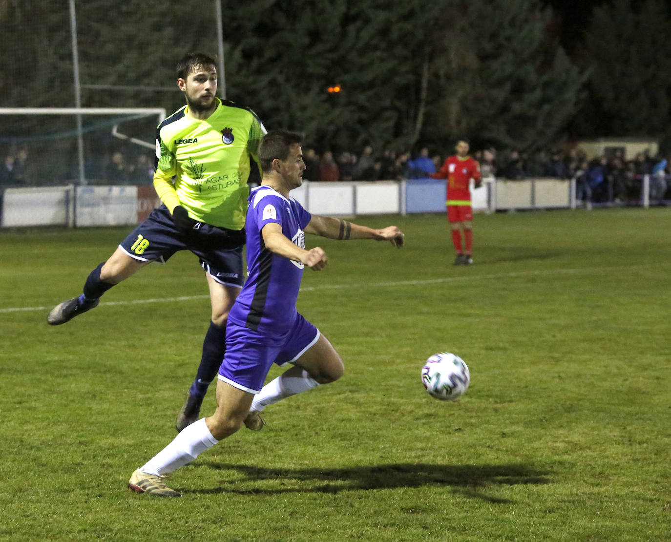 Becerril vive un sueño en la copa del rey de fútbol.