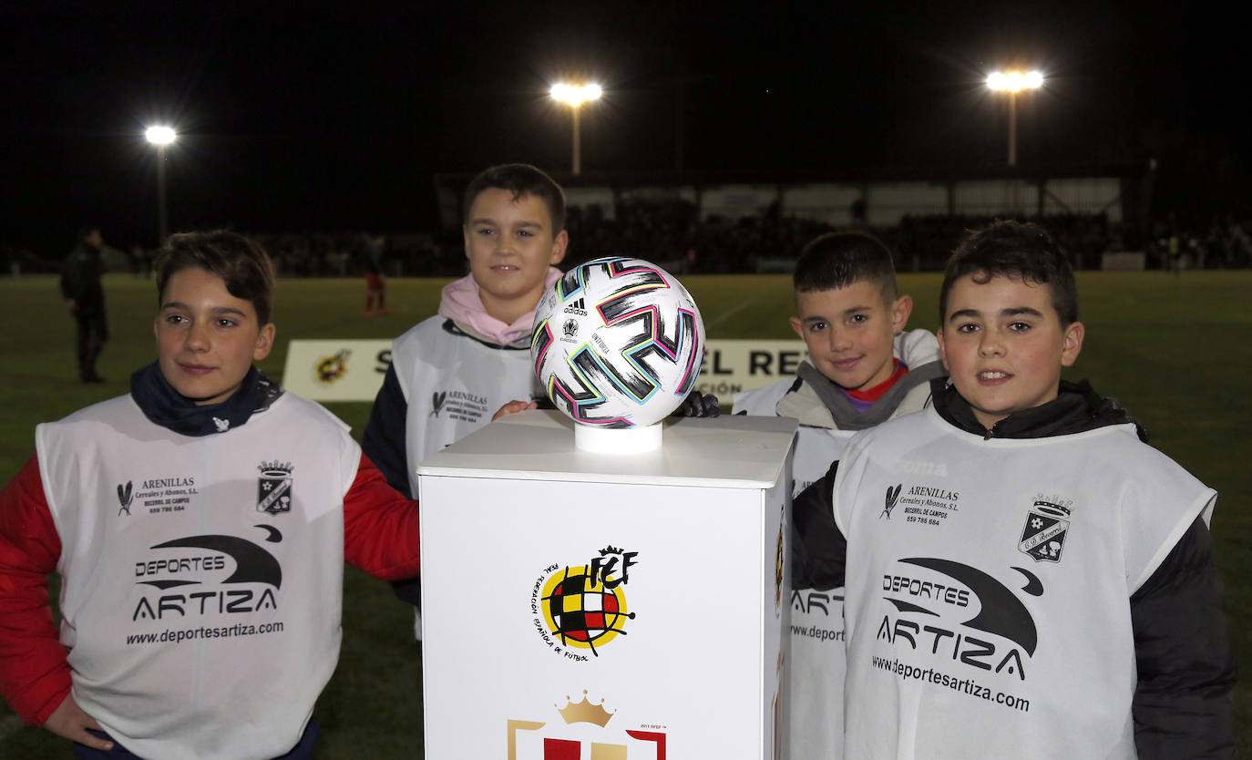 Becerril vive un sueño en la copa del rey de fútbol.