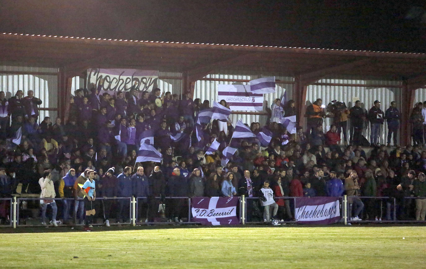 Becerril vive un sueño en la copa del rey de fútbol.