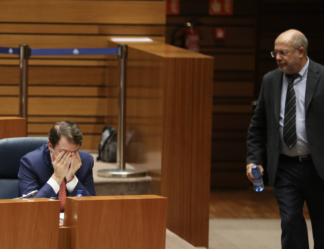 Pleno de las Cortes de Castilla y León. 