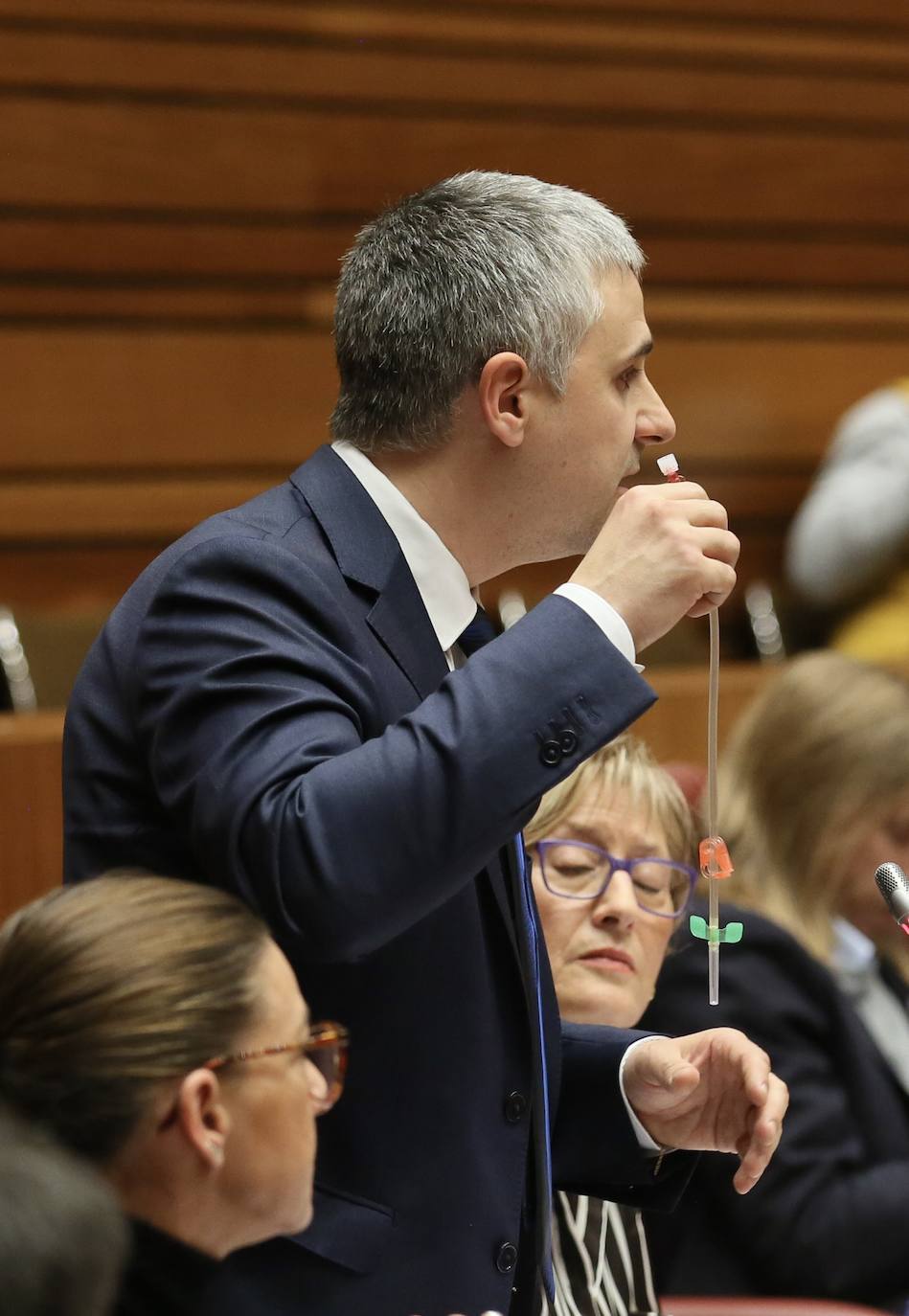 Pleno de las Cortes de Castilla y León. 