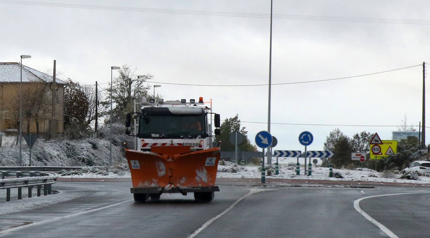 Nevada en la provincia de Segovia 