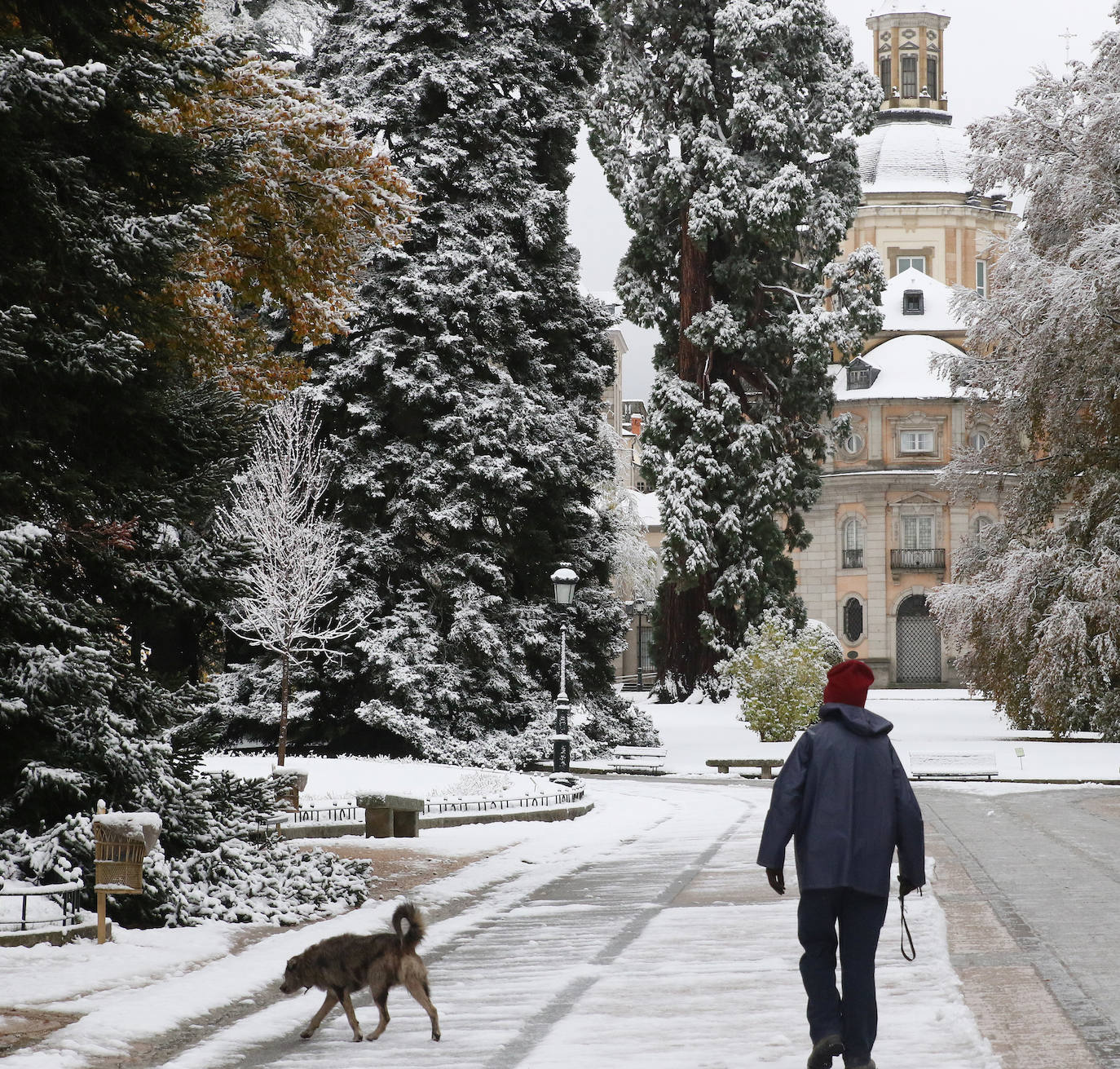 Nevada en la provincia de Segovia 