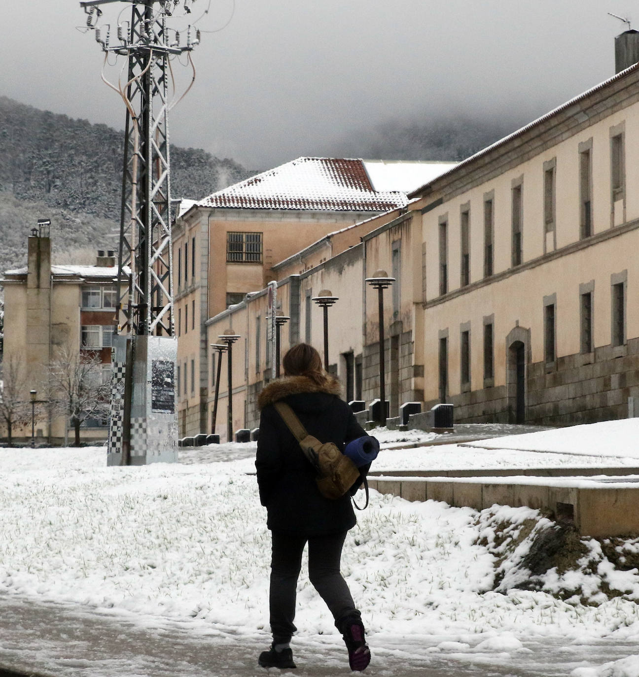 Nevada en la provincia de Segovia 