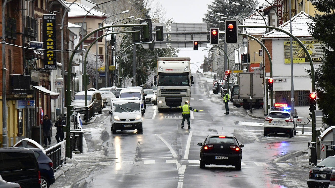 Nevada en la provincia de Segovia 