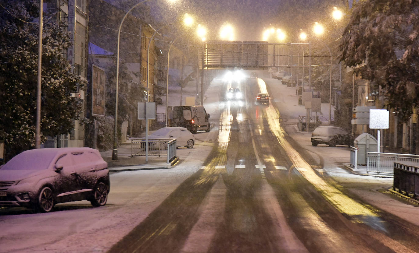 Nevada en la provincia de Segovia 