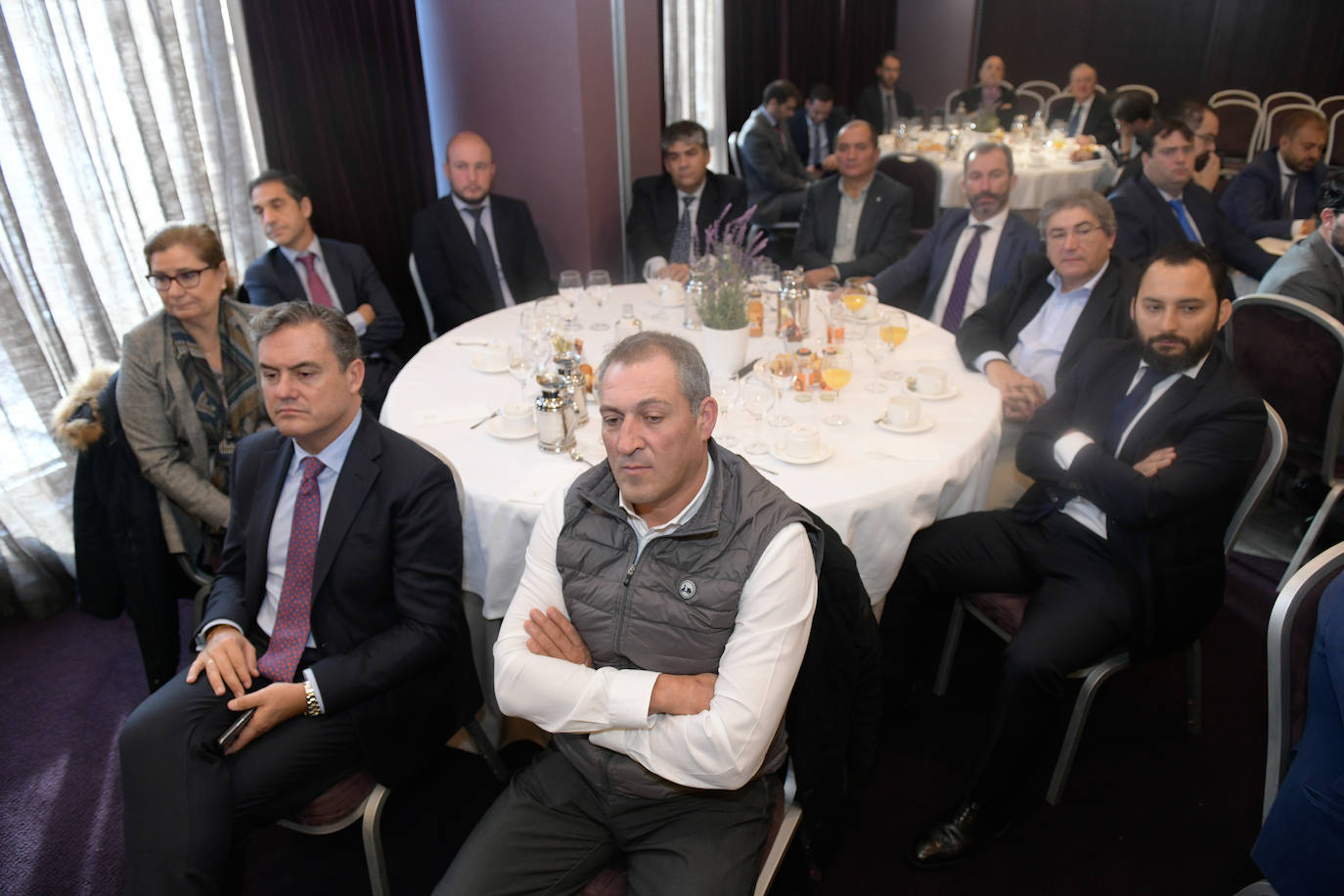 Cirus Andreu, el presidente ejecutivo de Sabadell Asset Management (gestión de activos), protagoniza este jueves el Foro Económico de El Norte de Castilla con la ponencia '¿Cómo encontrar rentabilidad en un mundo de tipos de interés bajo cero?' en el Vincci Frontaura de Valladolid