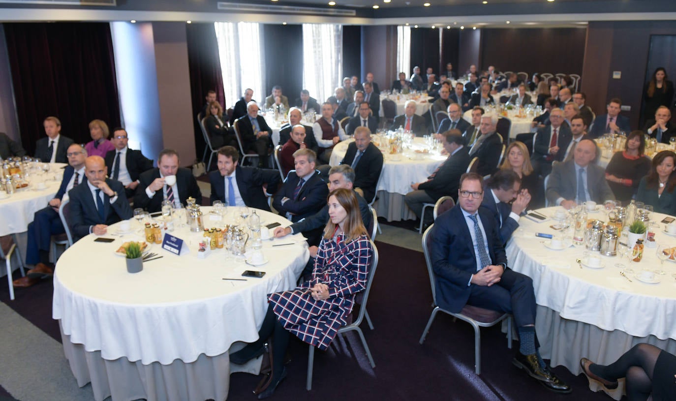 Cirus Andreu, el presidente ejecutivo de Sabadell Asset Management (gestión de activos), protagoniza este jueves el Foro Económico de El Norte de Castilla con la ponencia '¿Cómo encontrar rentabilidad en un mundo de tipos de interés bajo cero?' en el Vincci Frontaura de Valladolid