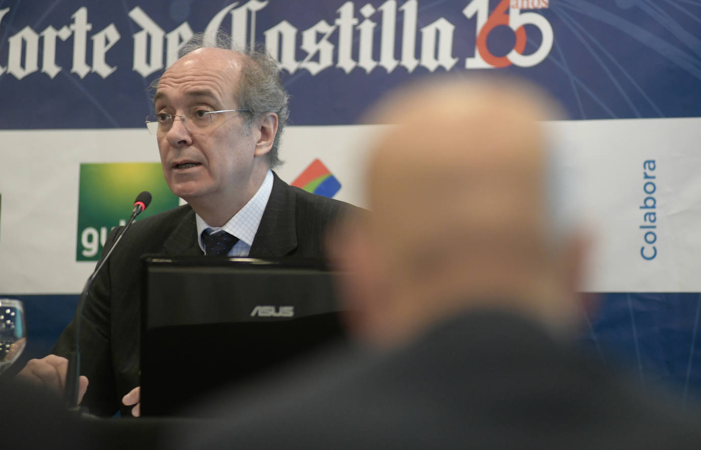 Cirus Andreu, el presidente ejecutivo de Sabadell Asset Management (gestión de activos), protagoniza este jueves el Foro Económico de El Norte de Castilla con la ponencia '¿Cómo encontrar rentabilidad en un mundo de tipos de interés bajo cero?' en el Vincci Frontaura de Valladolid