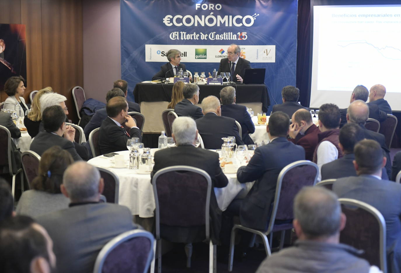 Cirus Andreu, el presidente ejecutivo de Sabadell Asset Management (gestión de activos), protagoniza este jueves el Foro Económico de El Norte de Castilla con la ponencia '¿Cómo encontrar rentabilidad en un mundo de tipos de interés bajo cero?' en el Vincci Frontaura de Valladolid