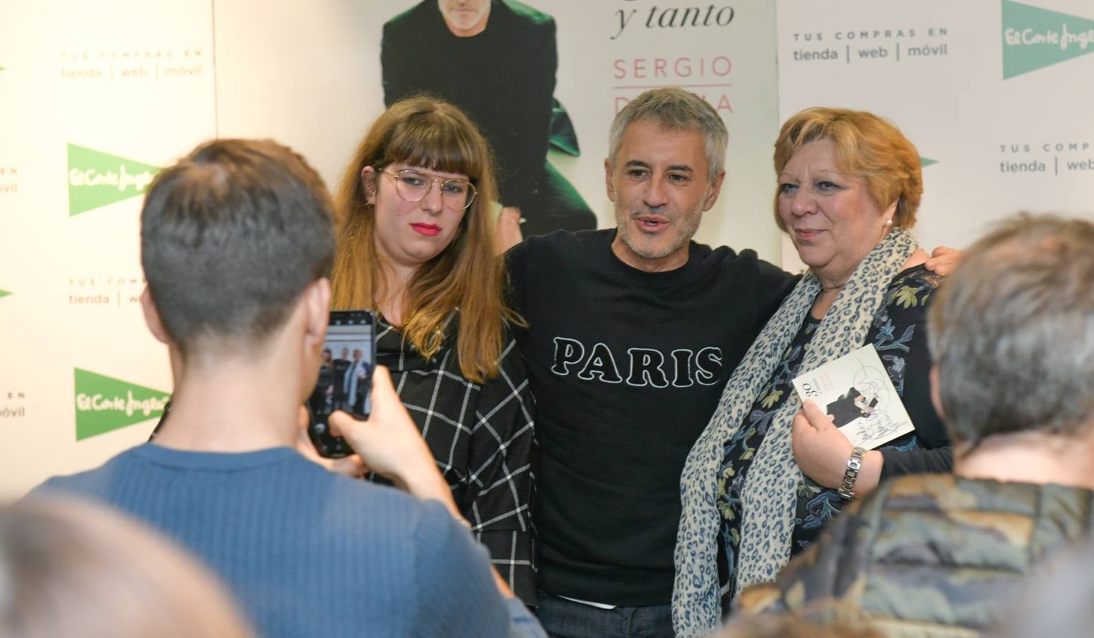 Firma de discos de Sergio Dalma en Valladolid.