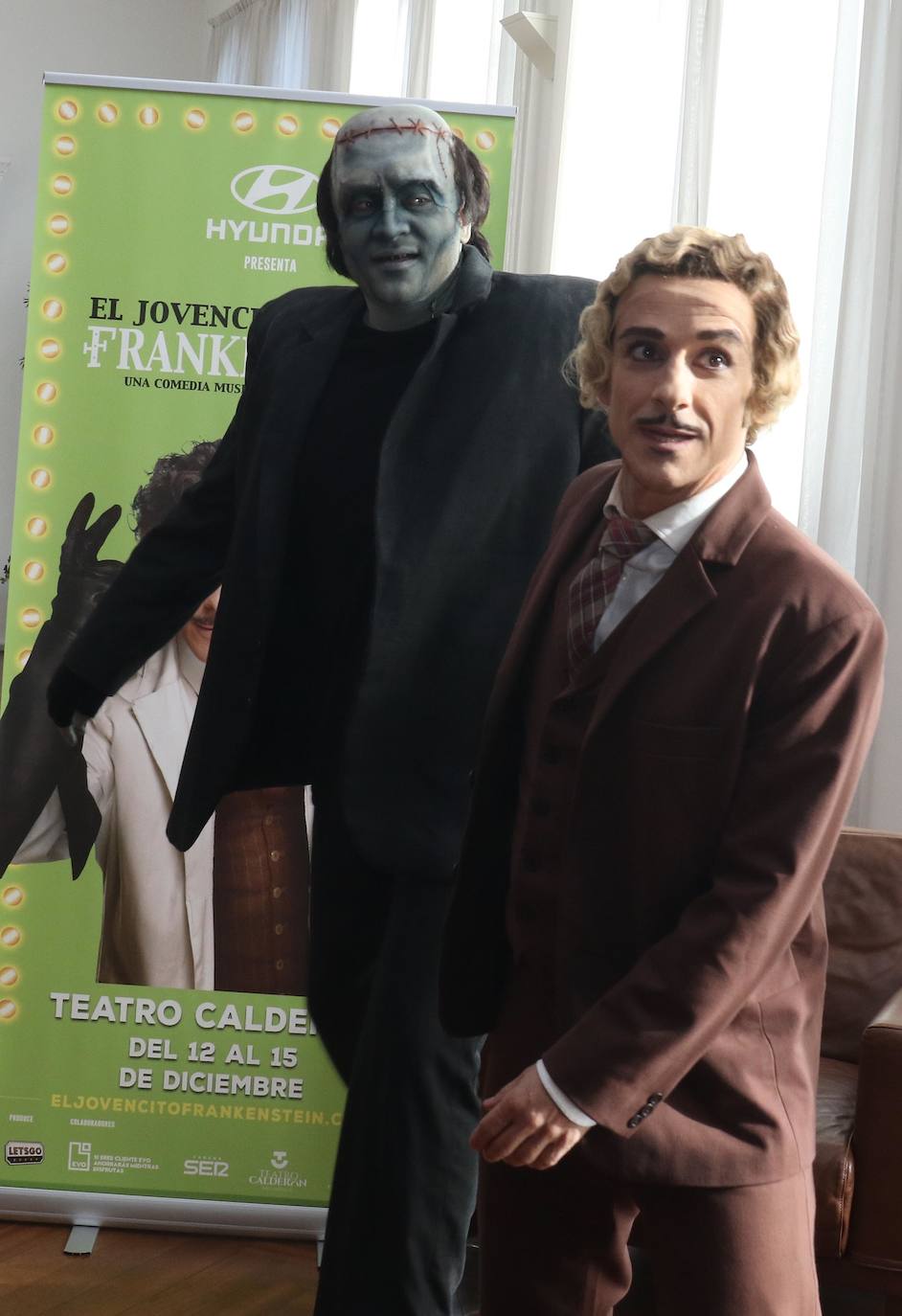 Presentación en el Teatro Calderón del Musical 'El jovencito Frakenstein'. 