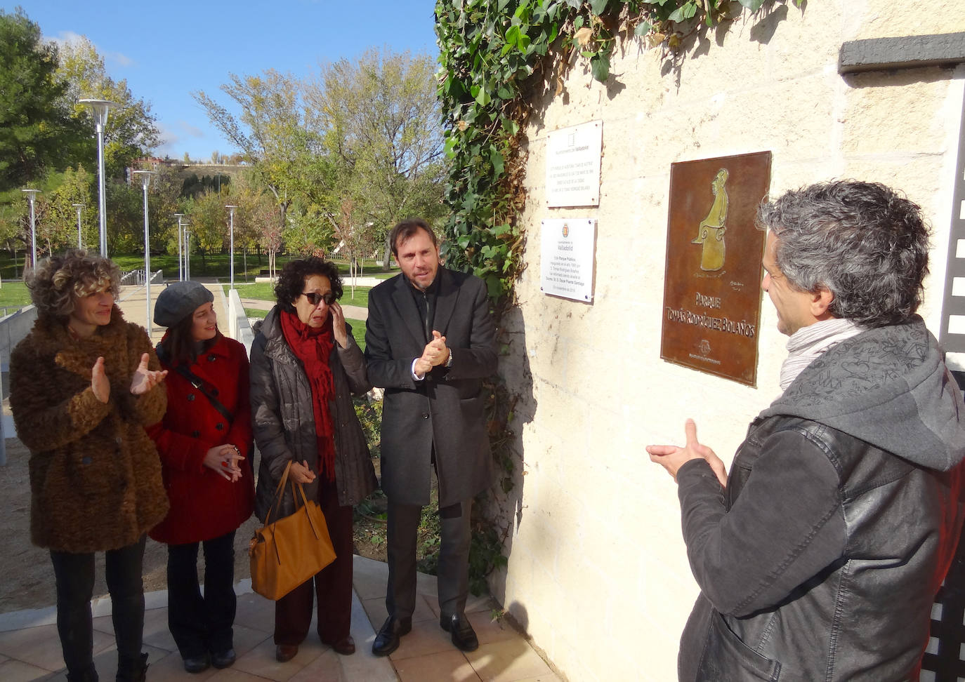 Se reabre e parque Juan de Austria con un recuerdo a Tomás Rodríguez Bolaños. 