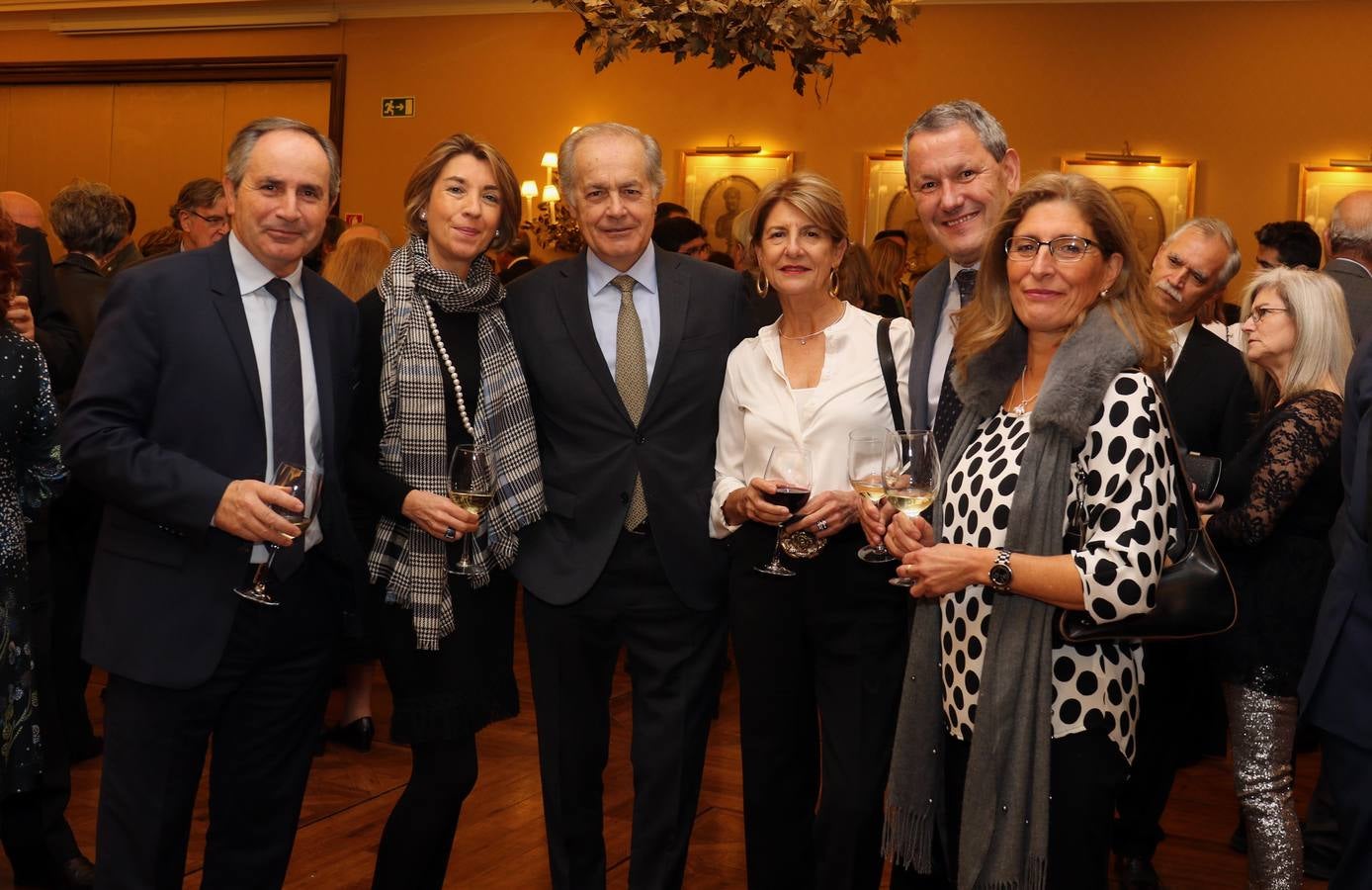 Gala de entrega de premios del Rotary Club en Valladolid.