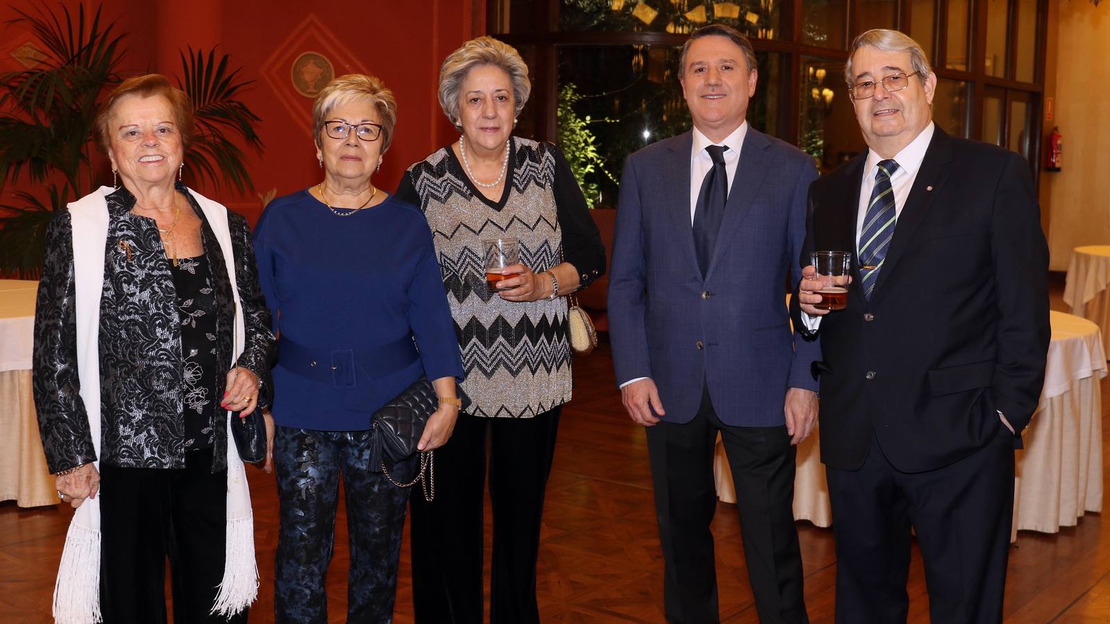 Gala de entrega de premios del Rotary Club en Valladolid.