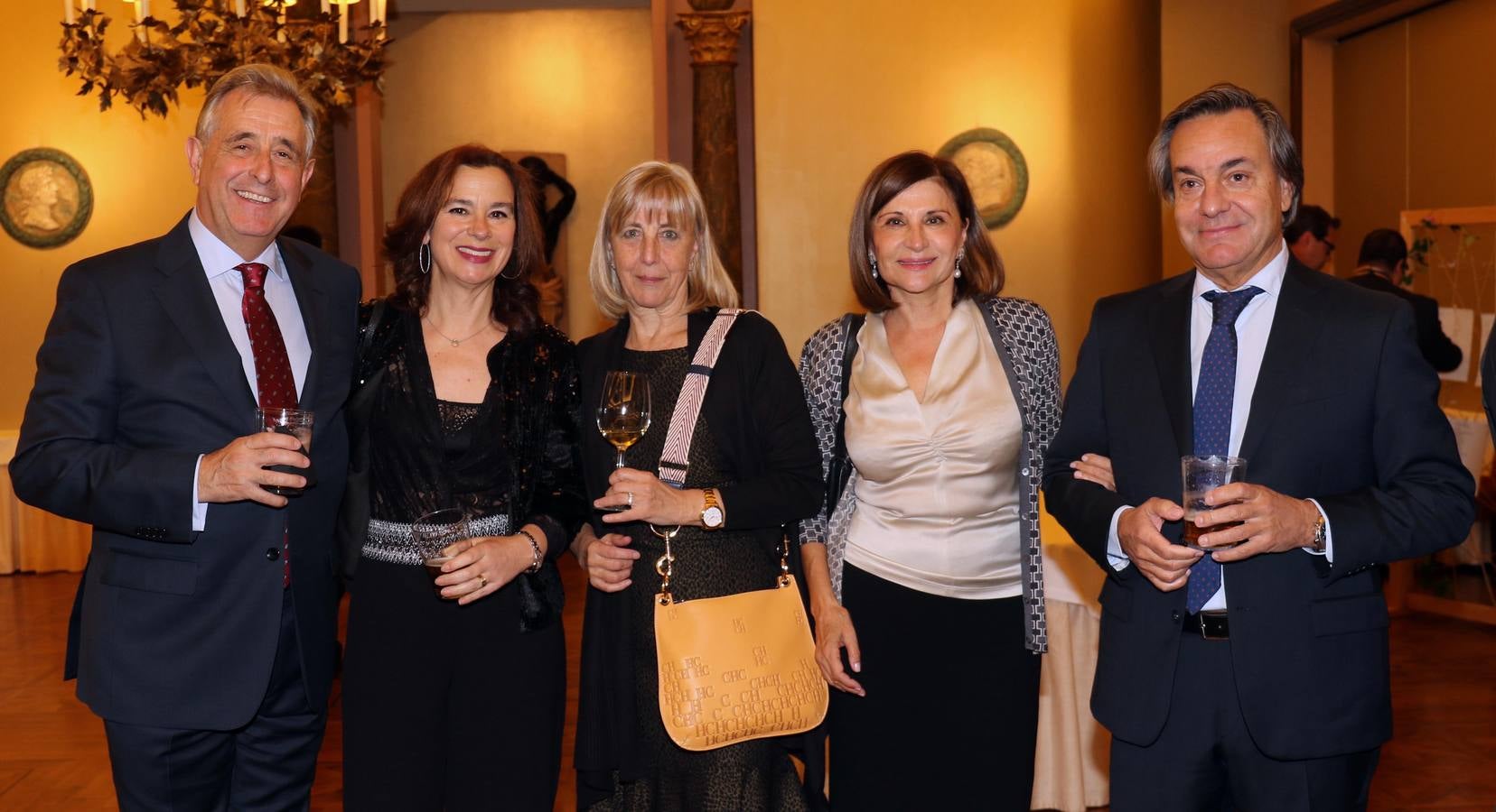 Gala de entrega de premios del Rotary Club en Valladolid.