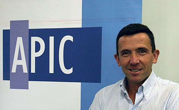 Javier Carretero, presidente de la patronal provincial de la construcción en Segovia. 