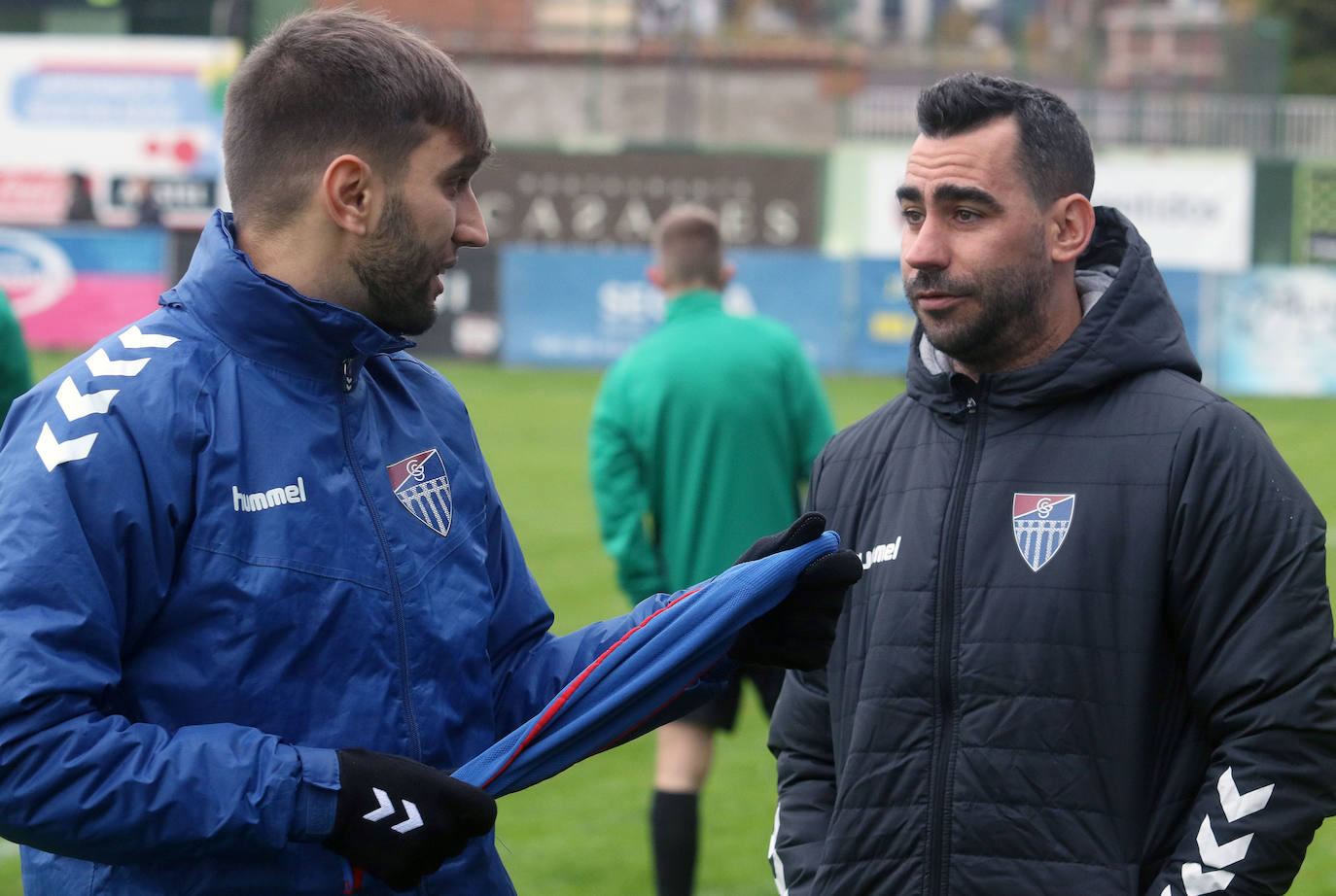 Partido entre la Gimnástica Segoviana y el Burgos Promesas 