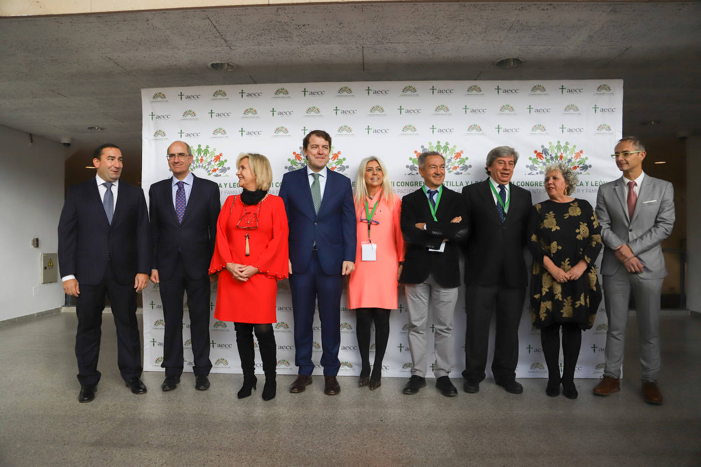 El presidente de la Junta, Alfonso Fernández Mañueco, acude al acto. 