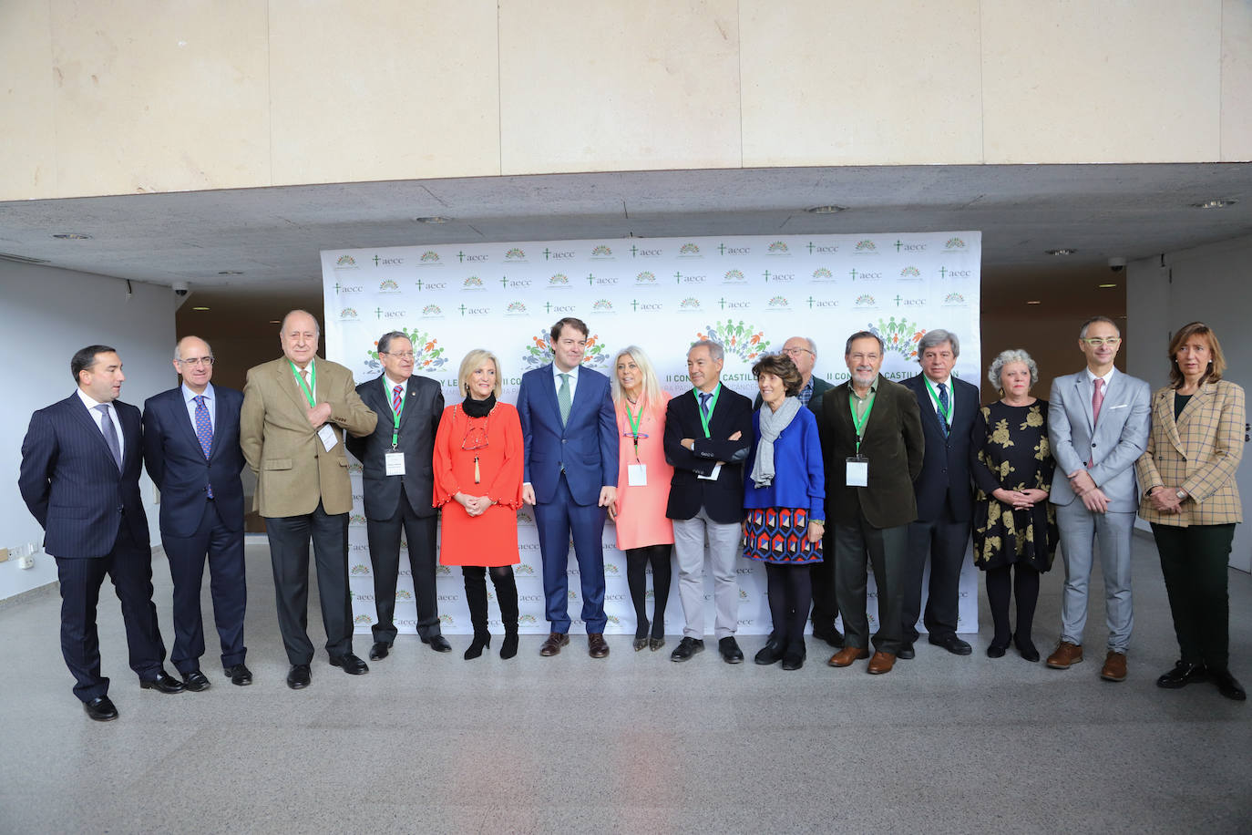 El presidente de la Junta, Alfonso Fernández Mañueco, acude al acto. 