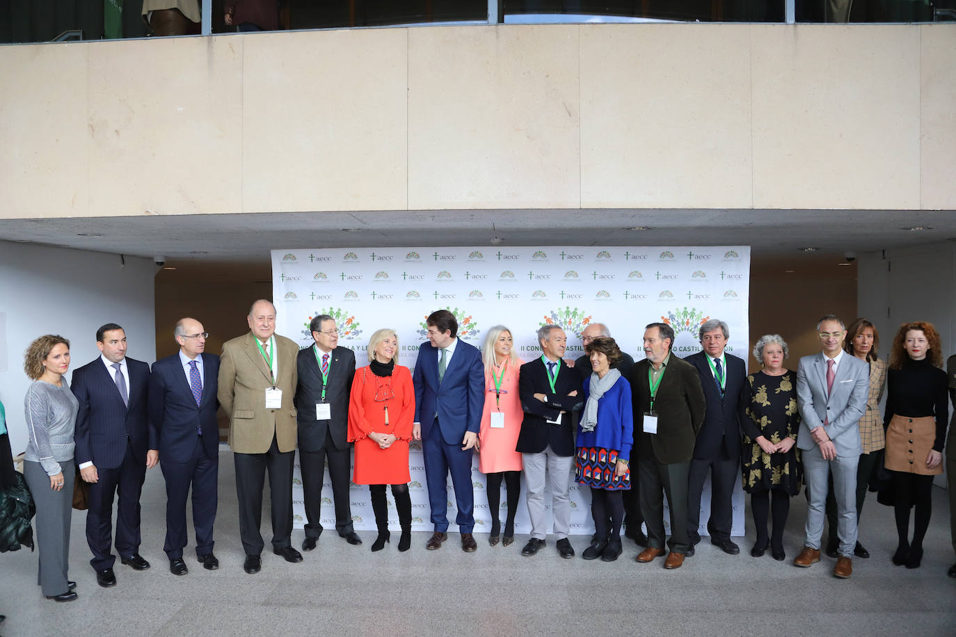 El presidente de la Junta, Alfonso Fernández Mañueco, acude al acto. 