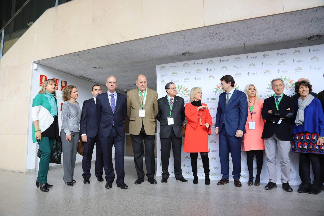 El presidente de la Junta, Alfonso Fernández Mañueco, acude al acto. 