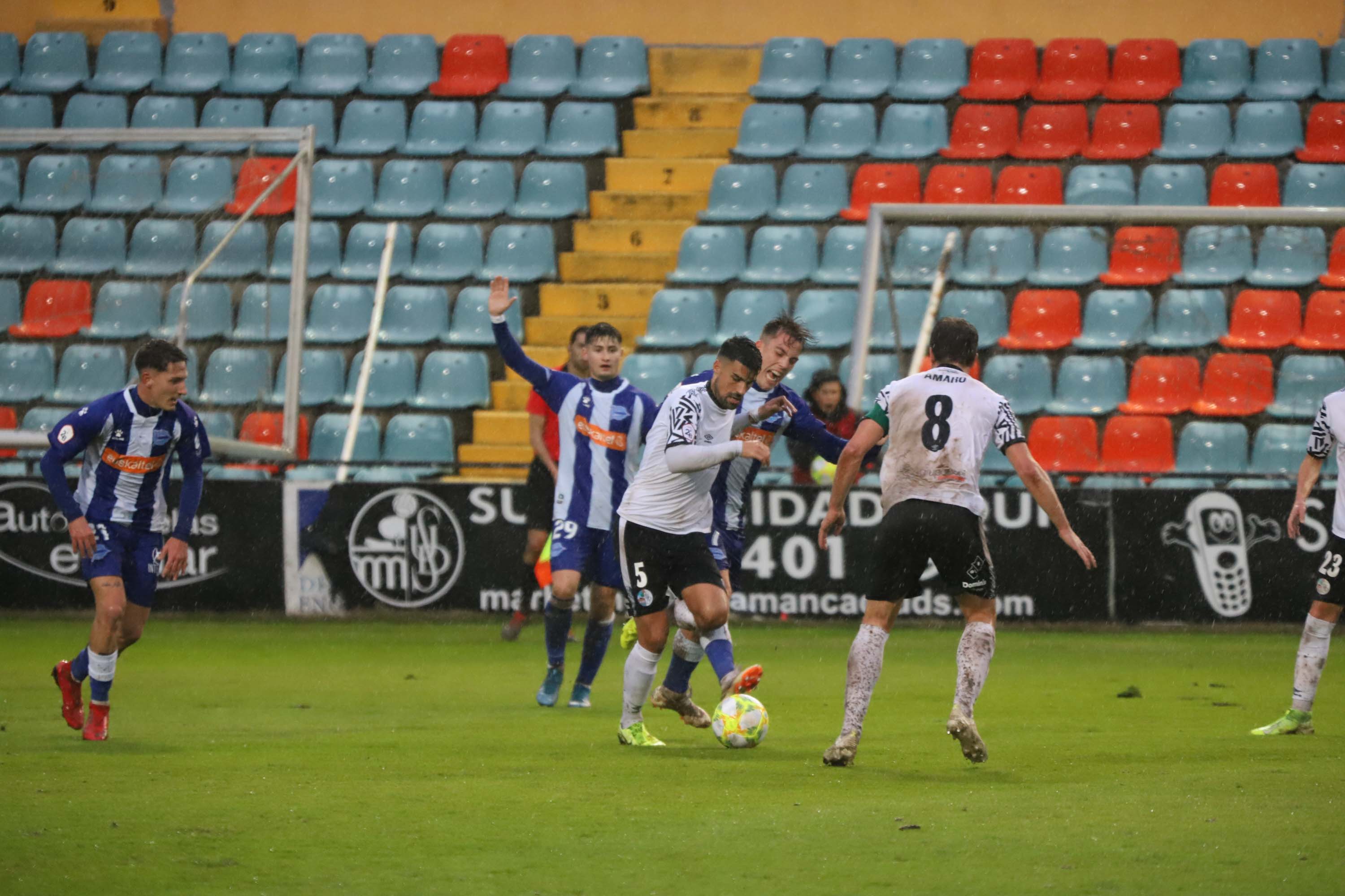 Salamanca CF UDS - Alavés B (1-0). 