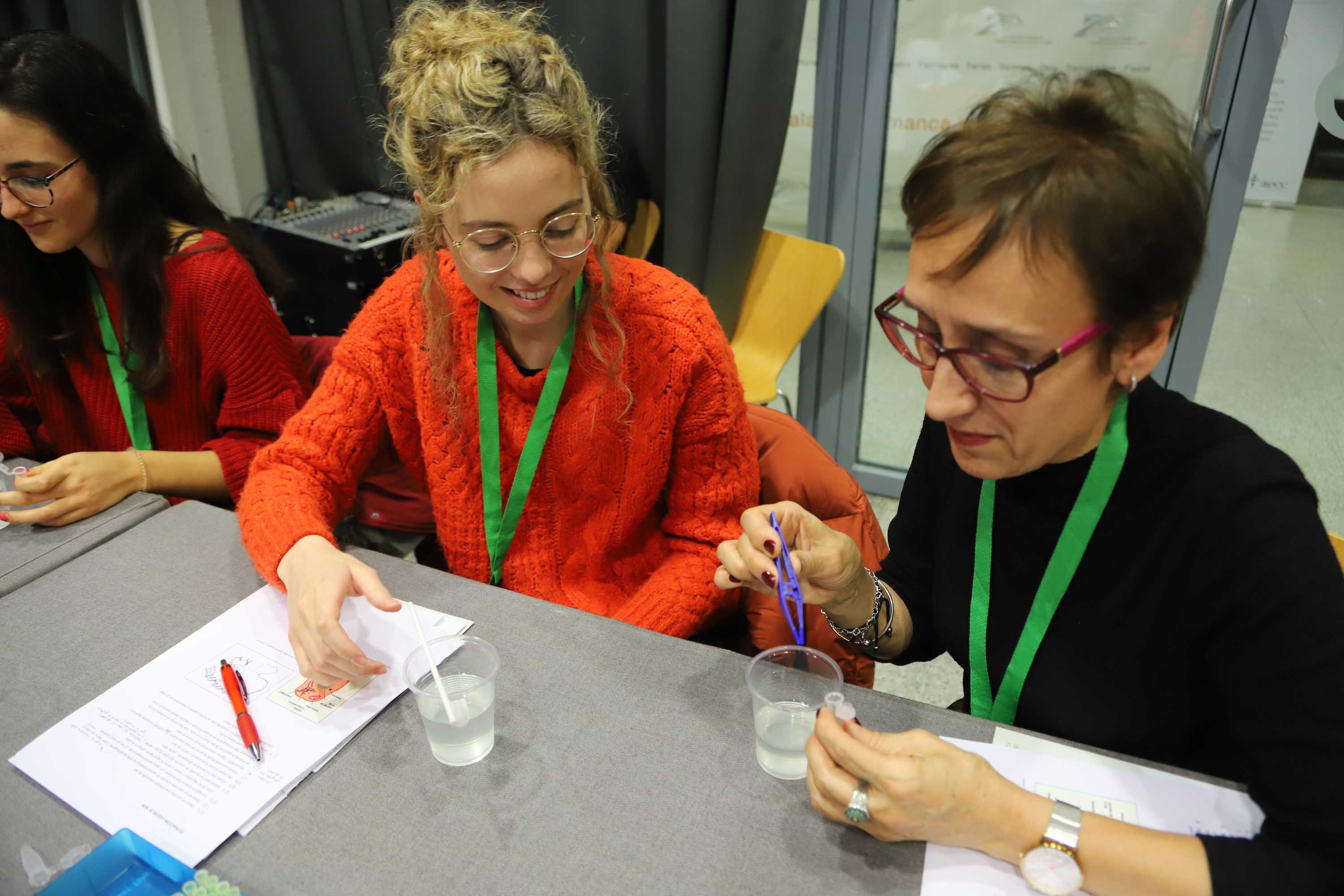 Talleres y conferencias del Congreso del Cancer. 