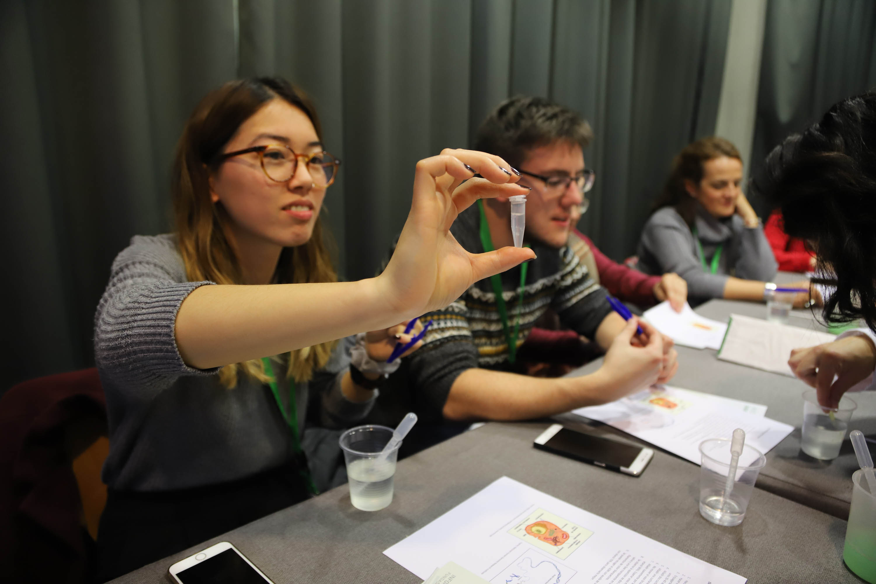Talleres y conferencias del Congreso del Cancer. 