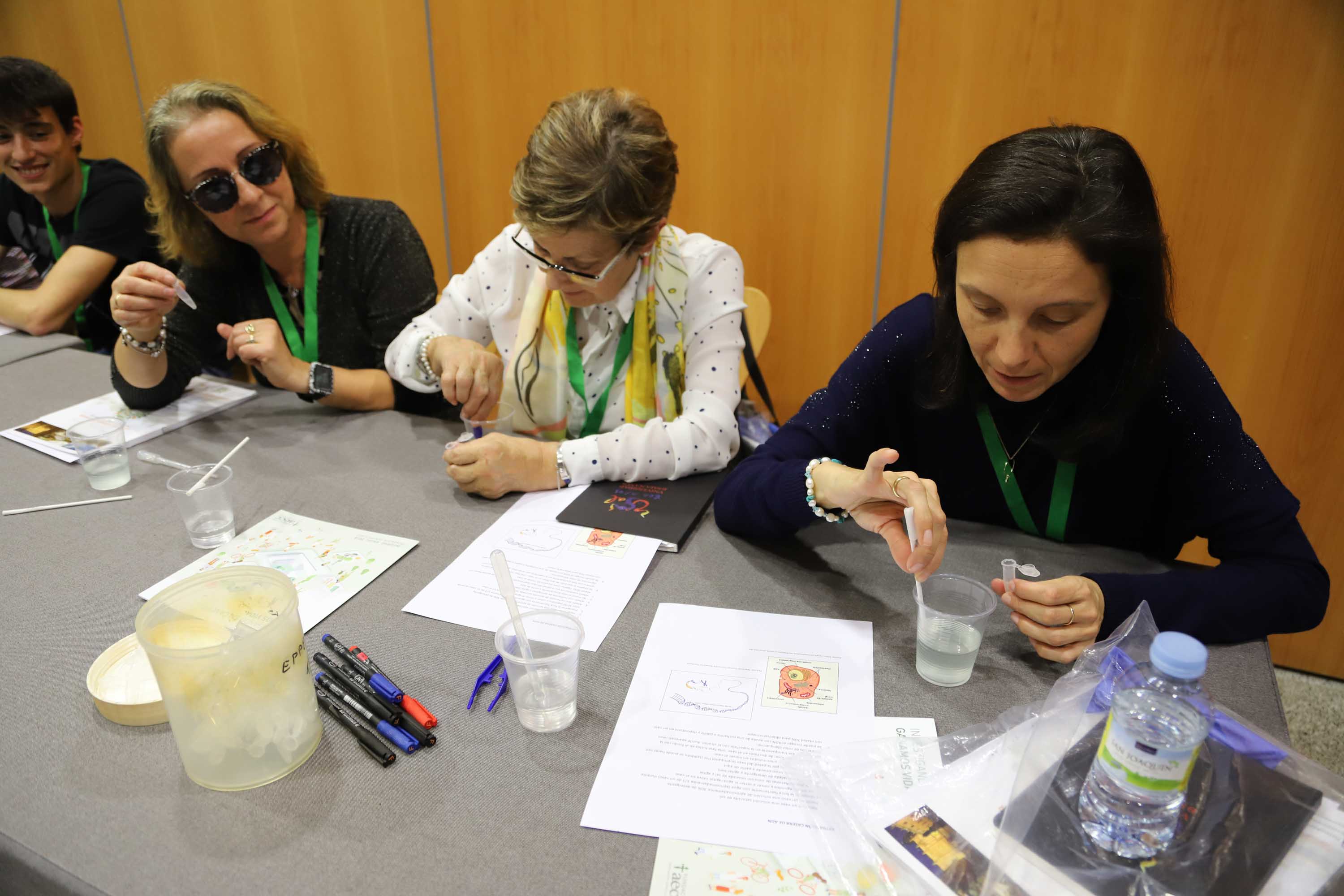 Talleres y conferencias del Congreso del Cancer. 