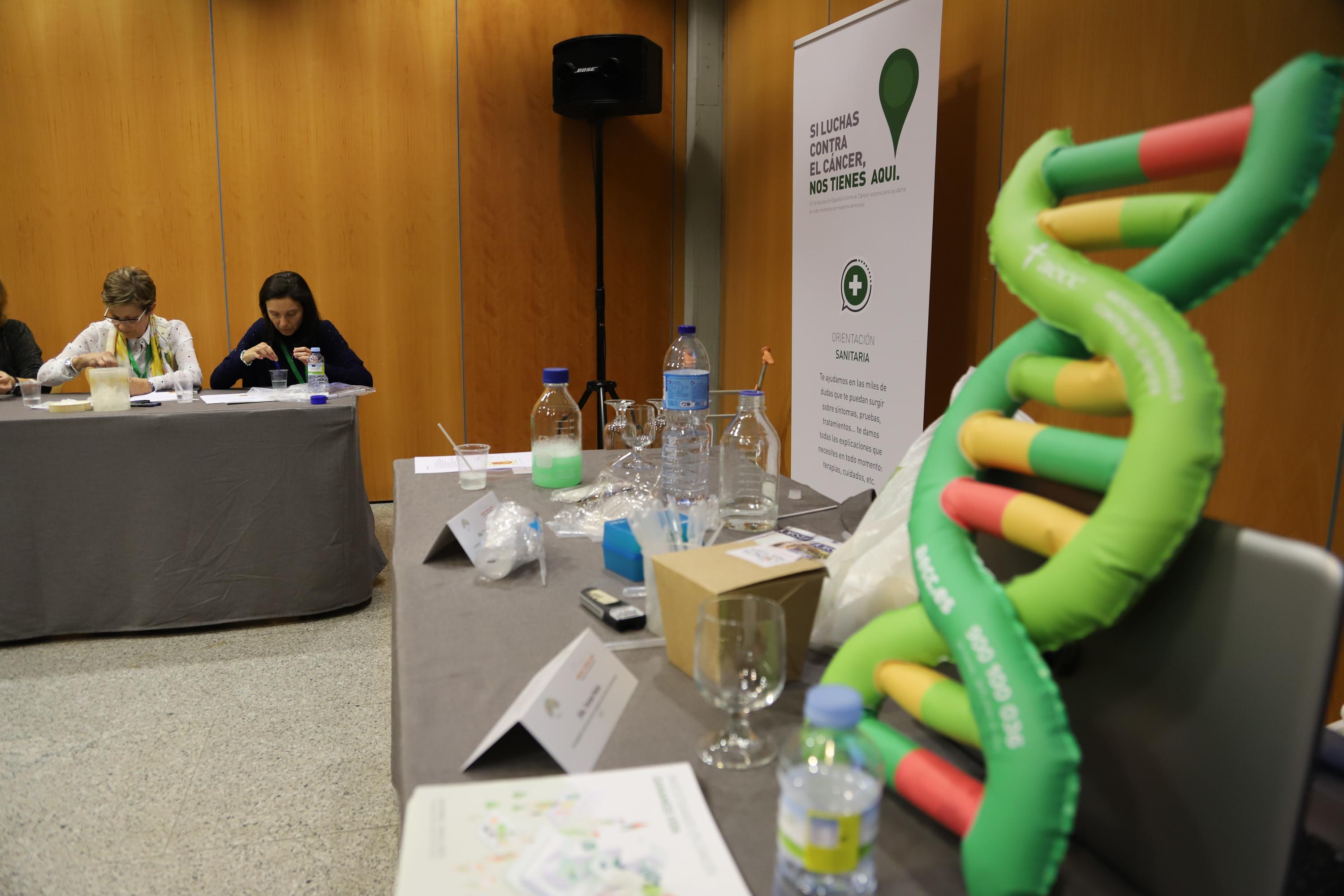 Talleres y conferencias del Congreso del Cancer. 