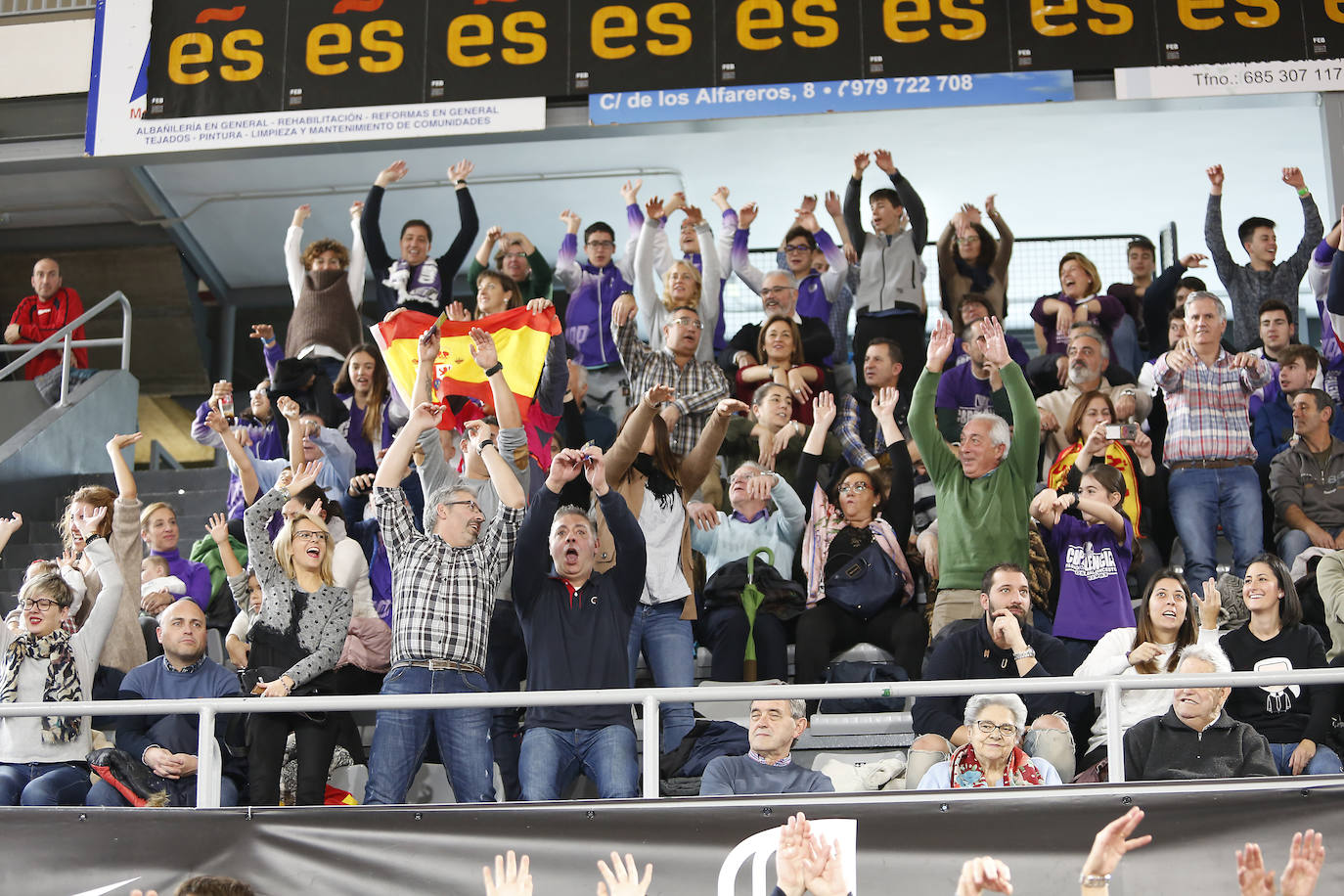 España pierde contra Francia en Palencia.