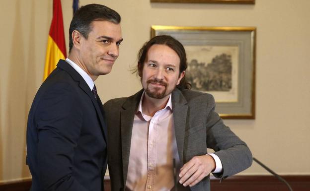 Sánchez e Iglesias. 