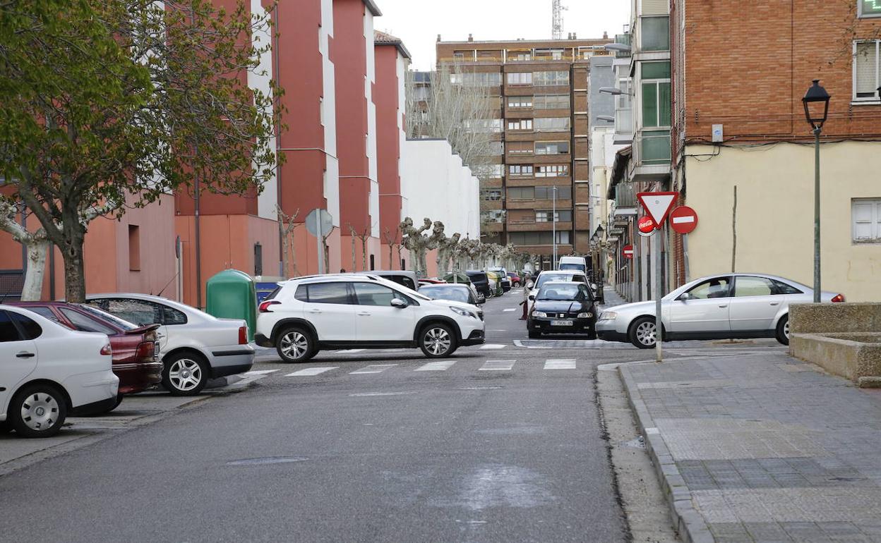 Imagen del Barrio del Carmen en Palencia. 