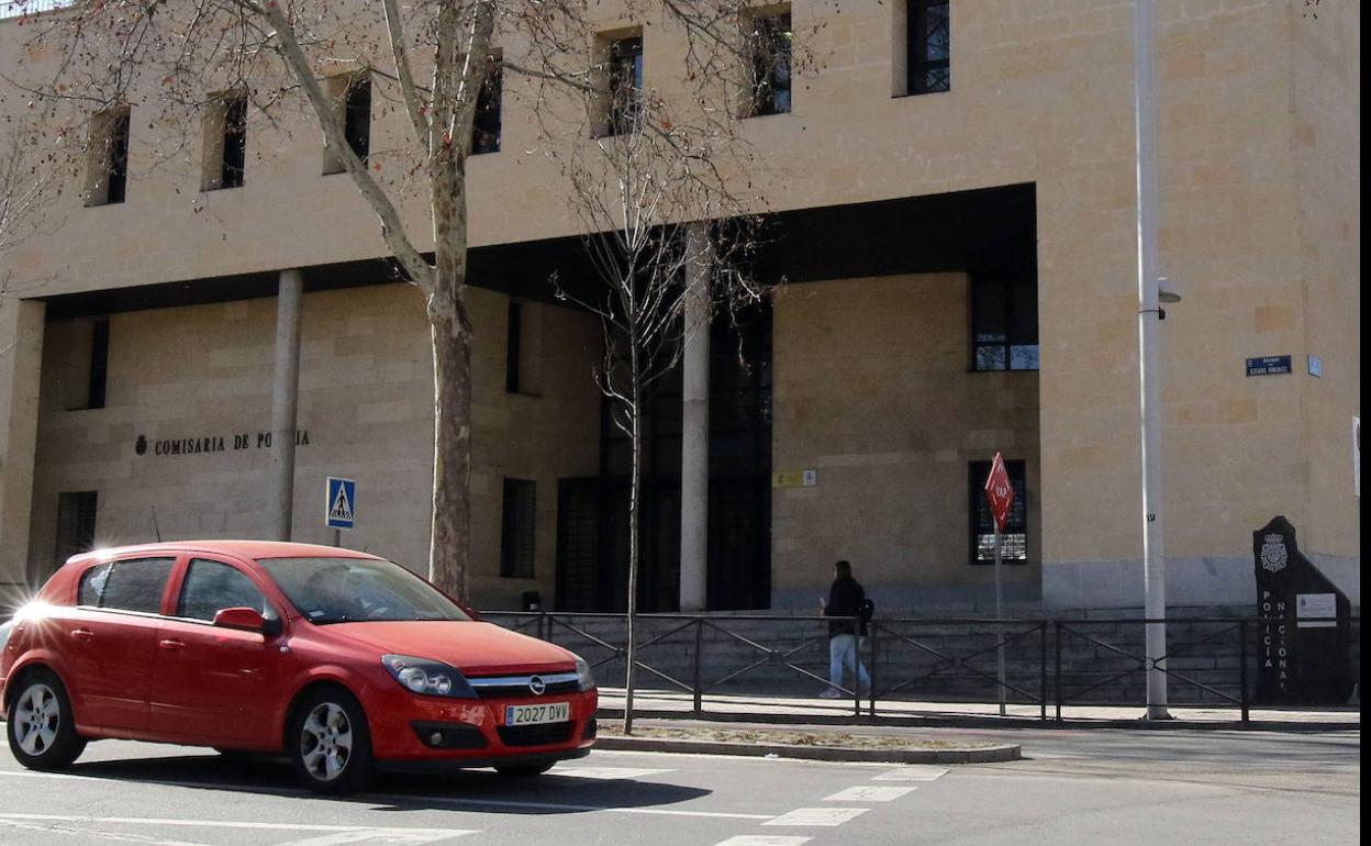 Comisaría de la Policía Nacional en la capital segoviana. 