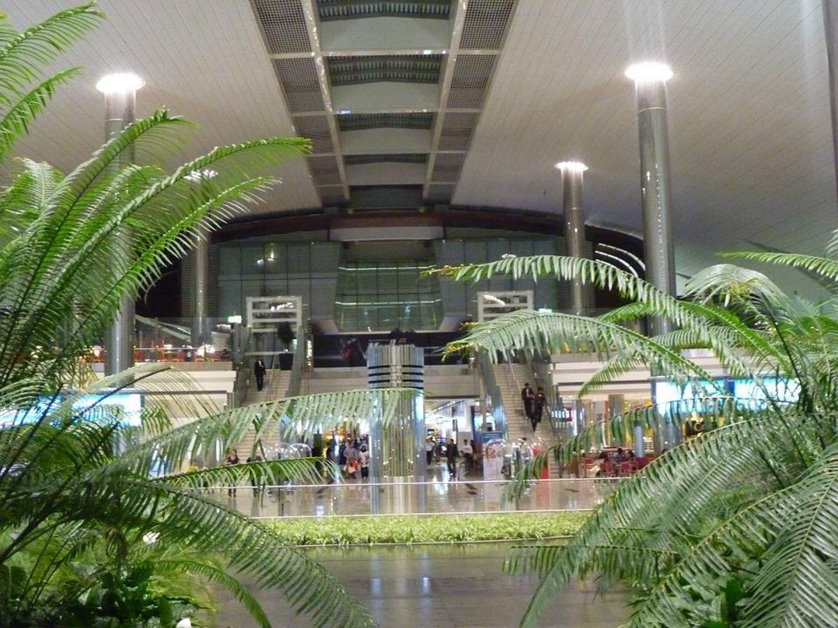 Aeropuerto Internacional de Dubai (Emiratos Árabes).