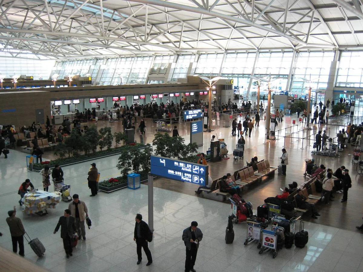 Aeropuerto Internacional de Incheon (Seúl, Corea del Sur).