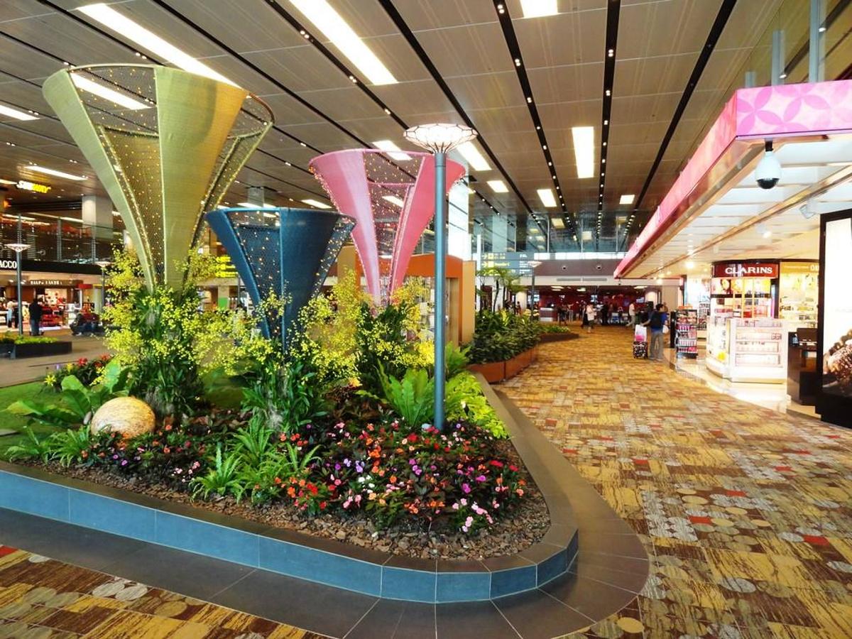 Aeropuerto Changi (Singapur).