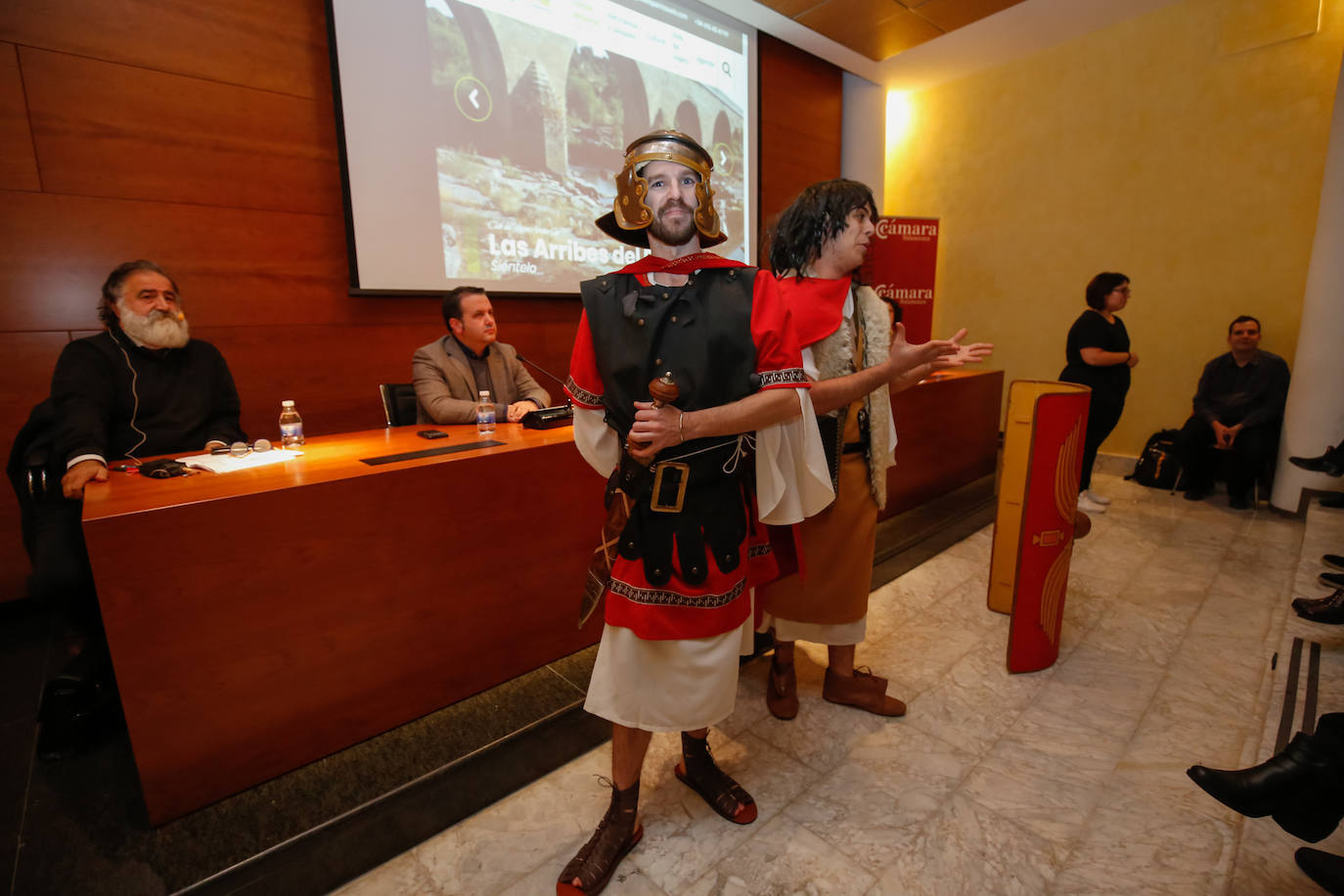 Actos de presentación de Las Arribes en Salamanca. 