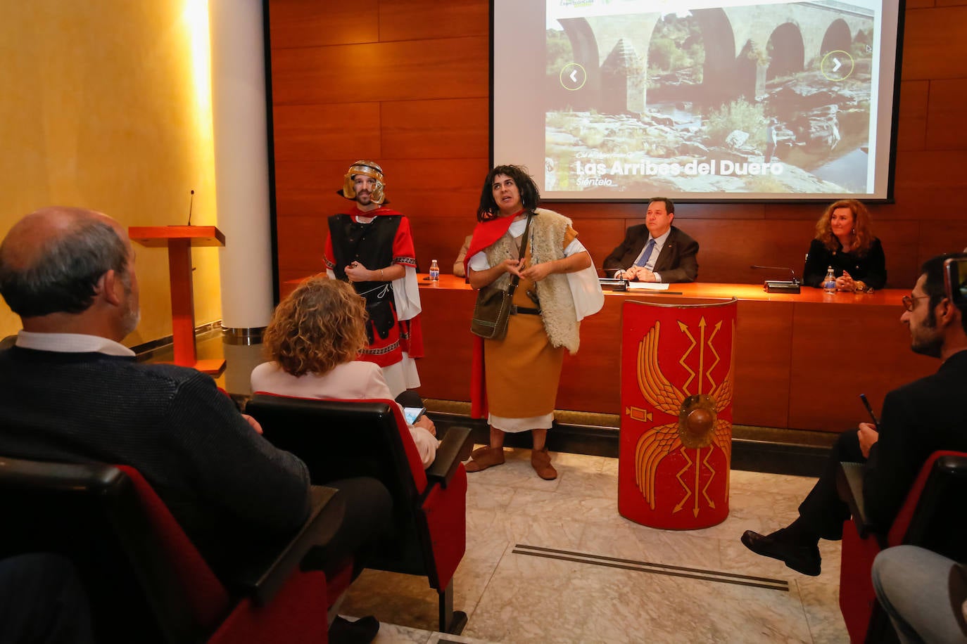 Actos de presentación de Las Arribes en Salamanca. 