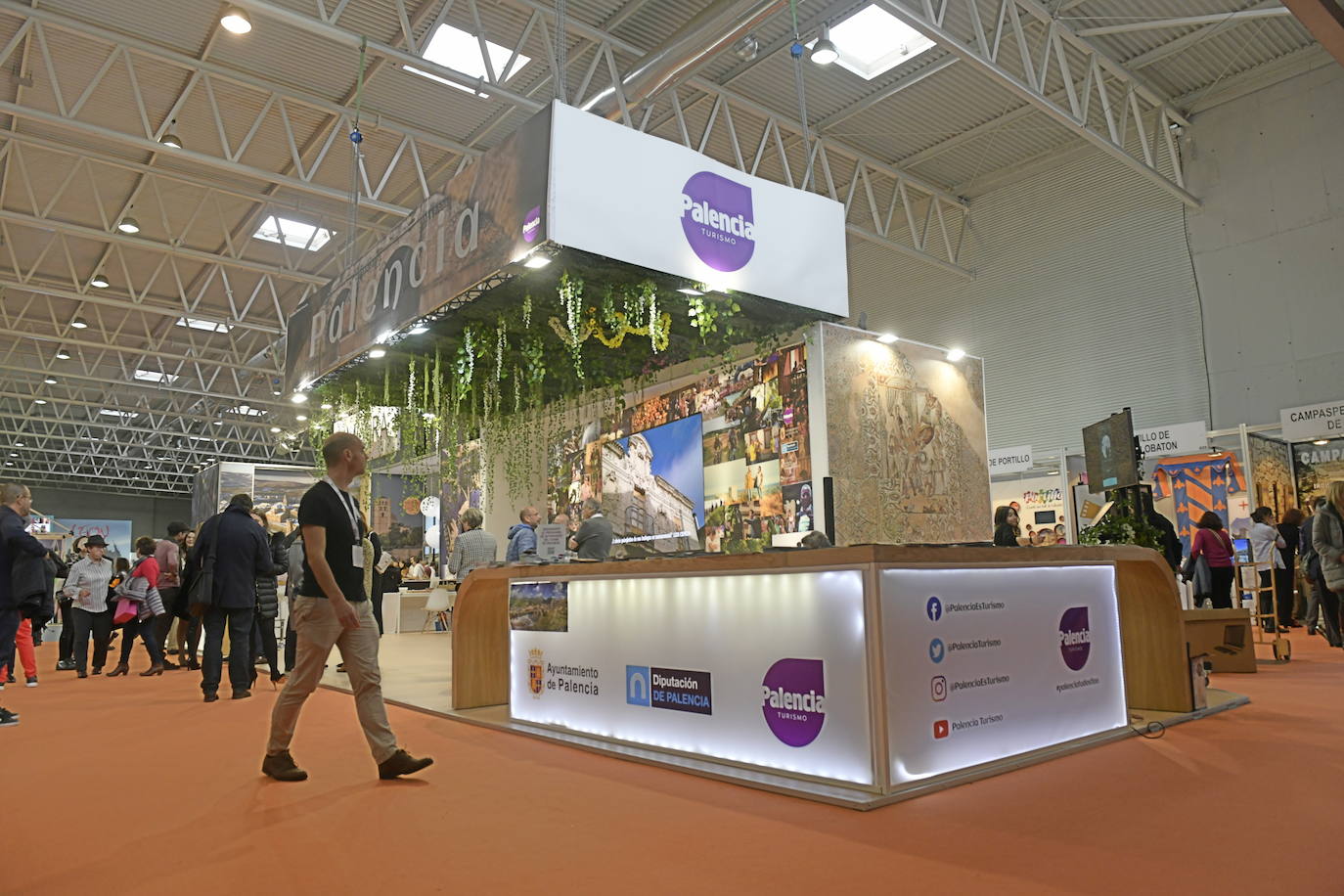 La Feria de Turismo de Interior Intur ha abierto hoy sus puertas en Valladolid. 