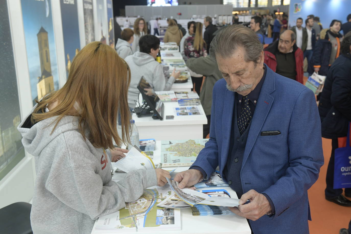 La Feria de Turismo de Interior Intur ha abierto hoy sus puertas en Valladolid. 